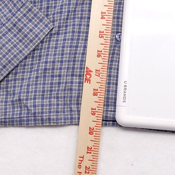 Victoria's Secret Button Up Long Sleeve Shirt Womens Size Extra Small XS Blue - Picture 8 of 10